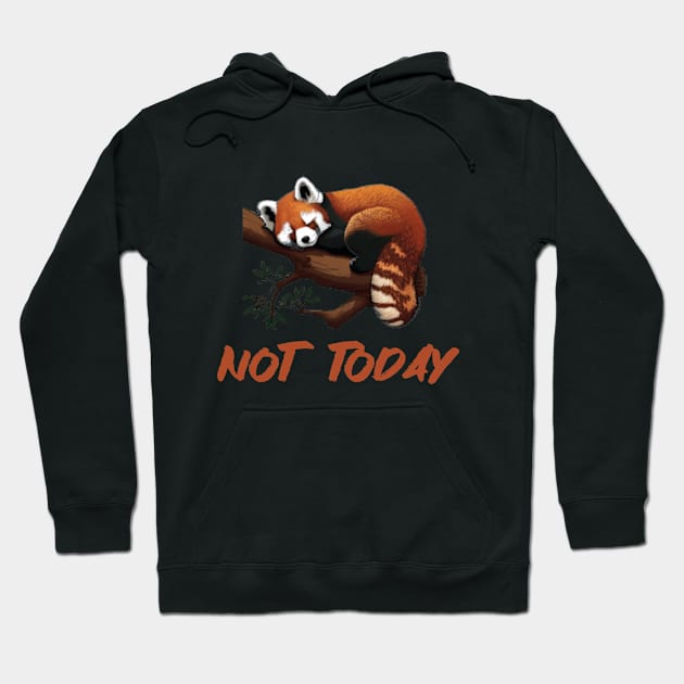 Panda Day - to Do List Nothing - Cute Fluffy Animal - Procrastinate Hoodie by TOMOBIRI